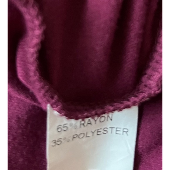 Bedoar Women’s Casual Plus Size A-Line Purple Dress Size 16 - Picture 7 of 7